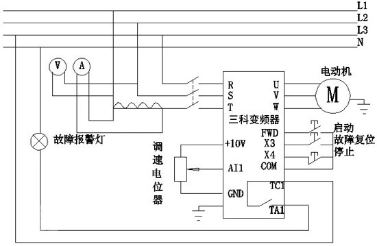 “SKI600变频器接线图”